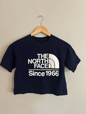 The North Face Navy Short-Sleeve Logo Tee